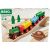 BRIO Set de tren din lemn pentru aniversarea a 65 de ani - Set de tren cu 32 de piese cu șine și accesorii
