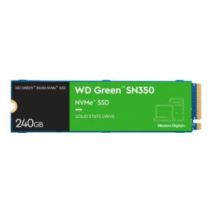 Western Digital 250GB Green SN350 NVMe SSD - partea etichetei - Solid State Drive (SSD)