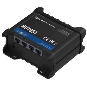 Teltonika RUT951 4G LTE Router bezprzewodowy z 4 portami Ethernet - Router Wi-Fi, adapter