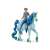 Schleich Bayala Aryon the Mermaid riding a blue unicorn figure