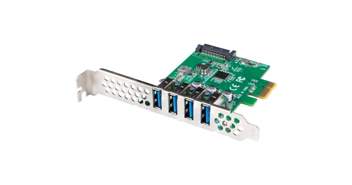 Carte PCI Lanberg PCE-US3-004