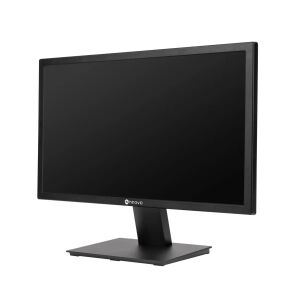 AG Neovo LW-2202 21.5 inch Full HD Monitor, angled view - Laptop and Monitor
