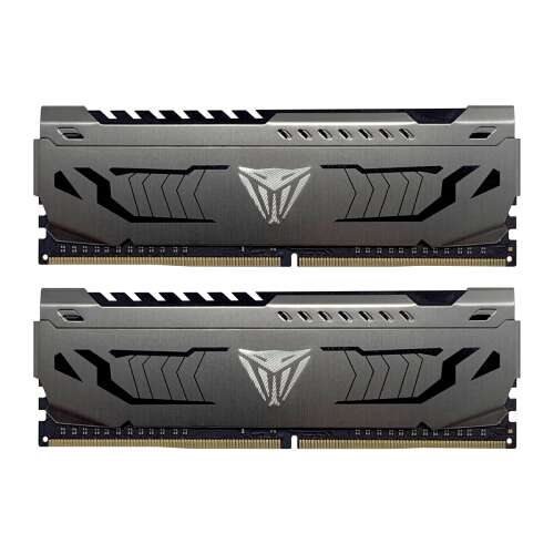 Patriot Viper Steel 32GB DDR4 RAM sada, 2x16GB, 3200MHz, čierny chladič