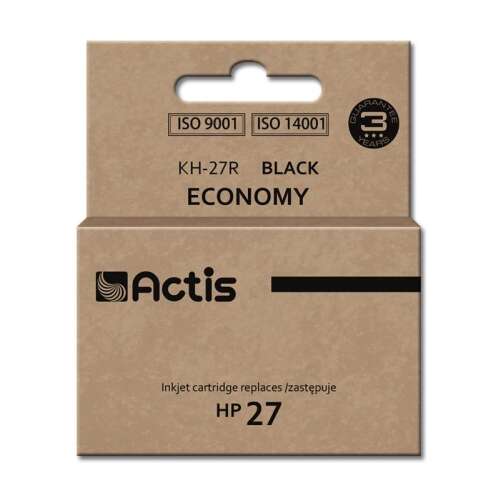 Actis HP 27 fekete tintapatron, gazdaságos csomag - Actis