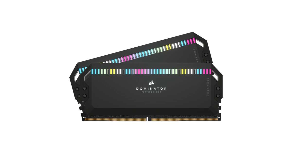 Corsair Dominator Platinum 3000 MHz. 2 x 4 GB zwart