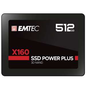 Emtec 512GB X160 SSD Power Plus 2.5" SATA3 SSD 71113232 