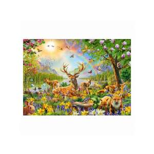 Puzzle Ravensburger 200 elementów, Zwierzęta Leśne, XXL, dla dzieci od 8 lat - Ravensburger Puzzle