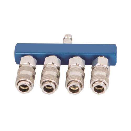 Scheppach quick connector with four-way distributor, compressor accessory