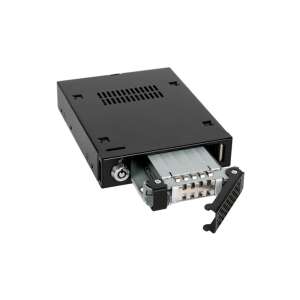 Външен корпус за твърд диск SATA Icy Dock ToughArmor MB991IK-B 2,5", черен, с отворена тава за диск - Технически статии и електроника