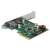 Placă de expansiune DeLOCK 90299 USB-C și USB-A PCIe