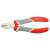 YATO side-cutting pliers 160 mm, red and grey handles