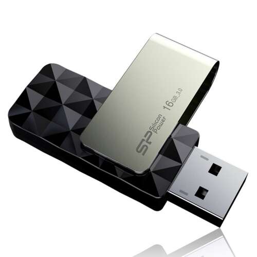 Silicon Power Blaze B30 16GB USB 3.0 Flash disk - Čierny