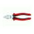 YATO 180mm Combination Pliers with Red and Black Grip