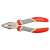 YATO 180mm combination pliers with red and grey handles