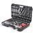 YATO 216-Piece Socket Wrench Set Angled View