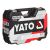 YATO socket wrench set case with label, 72 pieces