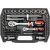 YATO Socket wrench klt. 72 pieces 1/2 col: 10-24 mm, 1/4 col: 4-13 mm CrV ~ 67667598