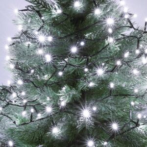 Home KII 50 LED string lights on Christmas tree, cool white - Home String Light