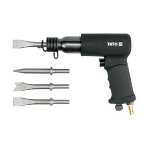 YATO Pneumatic Chipping Hammer with 4 Chisels - Yato