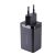 Adapter szybkiego ładowania Joyroom, GaN, 65 W, USB, 2x USB-C, czarny + kabel USB-C na USB-C, 100 W, 1,2 m (TCG01) 80233467