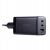 Adapter szybkiego ładowania Joyroom, GaN, 65 W, USB, 2x USB-C, czarny + kabel USB-C na USB-C, 100 W, 1,2 m (TCG01) 80233467
