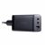 Adapter szybkiego ładowania Joyroom, GaN, 65 W, USB, 2x USB-C, czarny + kabel USB-C na USB-C, 100 W, 1,2 m (TCG01) 80233467