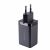 Adapter szybkiego ładowania Joyroom, GaN, 65 W, USB, 2x USB-C, czarny + kabel USB-C na USB-C, 100 W, 1,2 m (TCG01) 80233467