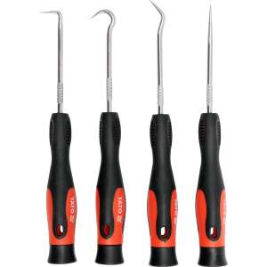 Yato YT-0843 4-piece mini hook and pick set with magnetic tips - Tool Set