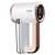 Adler AD9617 fabric shaver, white and gold, with LCD display