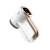 Adler AD9617 fabric shaver, white and gold, with LCD display