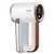 Adler AD9617 fabric shaver, white and gold, with LCD display