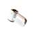 Adler AD9617 fabric shaver, white and gold, with LCD display