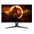 AOC C27G2E/BK 27-Zoll Curved Gaming Monitor Vorderansicht mit Spielbild