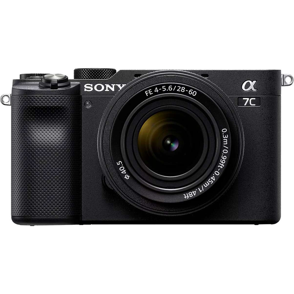Sony alpha ilce-7c digitális fényképezőgép + 28-60mm kit - fekete