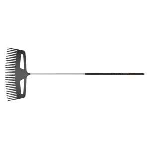 Greblă Fiskars Xact, XXL, neagră, mâner din aluminiu, 615 mm lățime - Fiskars Greble pentru frunze
