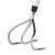 Close-up of the Fiskars Xact™ soil cultivator head, gardening tool with three prongs