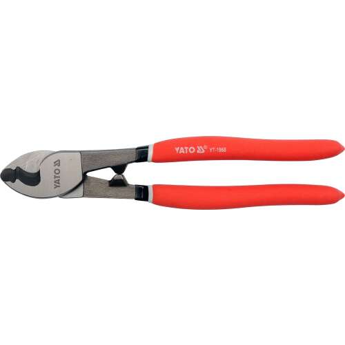 Káblové nožnice YATO, 210 mm, s červenými rukoväťami