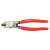 Káblové nožnice YATO, 210 mm, s červenými rukoväťami