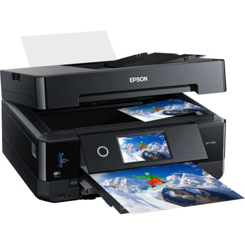 Epson Expression Premium XP-7100 Wireless All-in-One Printer, printing photos