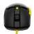 Modecom Volcano vezetékes gaming egér, fekete és sárga, hátulnézet