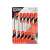 YATO 12 piece screwdriver set with magnetic tips, S2 steel, red and black handles, packaged