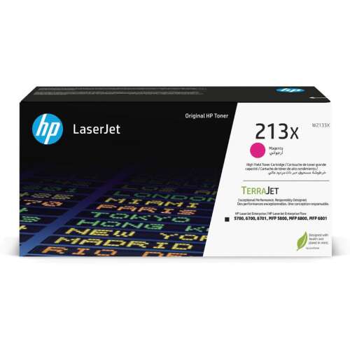 HP 213X Eredeti LaserJet Toner Kazetta, Magenta - Irodaszer