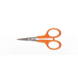 Nożyczki do haftu Fiskars Classic 10 cm, pomarańczowe uchwyty, ostre końcówki, idealne do precyzyjnego cięcia - Fiskars