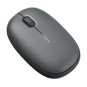 Rapoo M660 Silent Wireless Mouse - Grey, angled view - Rapoo