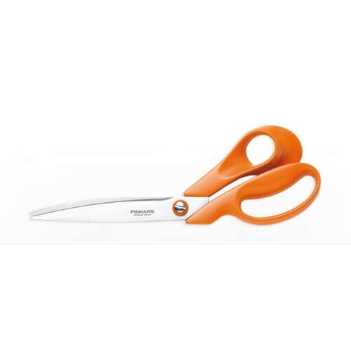 Ножици за плат Fiskars Classic 27 cm, оранжеви дръжки