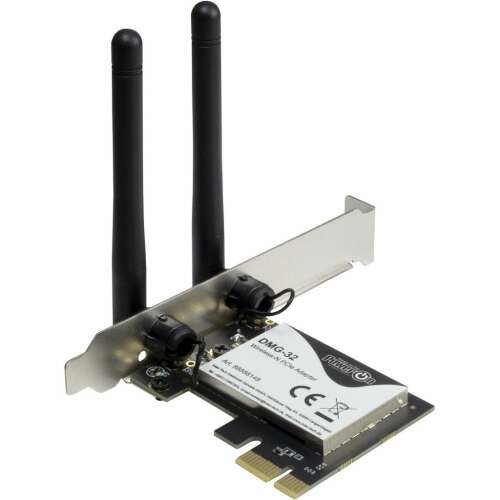 Adapter bezprzewodowy PowerOn DMG-32 Wireless-AC PCIe z antenami