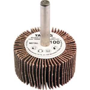 YATO Csapos lamellás, legyező csiszoló P100 40x20x6 mm