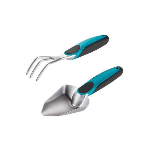 Set de unelte de grădină Gardena 8974-20, 2 bucăți, include o lopată și un cultivator