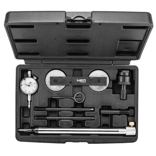 NEO TOOLS Vezérműtengely rögzítő készlet VAG benzinmotorokhoz, tokban