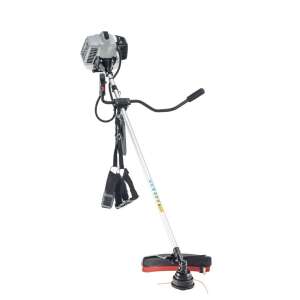 Al-ko BC 500 B бензинова коса с двигател 50,8 cm3, 2,6 к.с., ширина на рязане 41 cm, глава за линия с автоматично подаване, дръжка тип „велосипед”, тегло 7,7 kg - Трион за рязане на мигли и кантираща машина